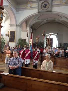 Corpus Christi Mass & procession at St Peter's church - Munich